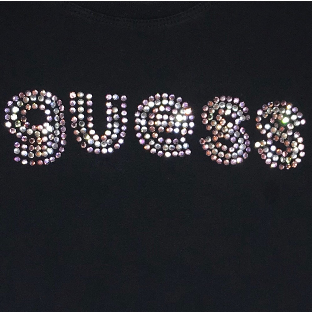 Rhinestone Guess tee